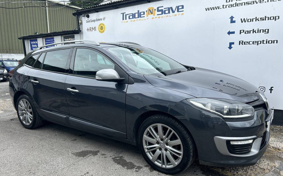 2015 Renault Megane GT Line Touring 1.6 DCi 130 BHP