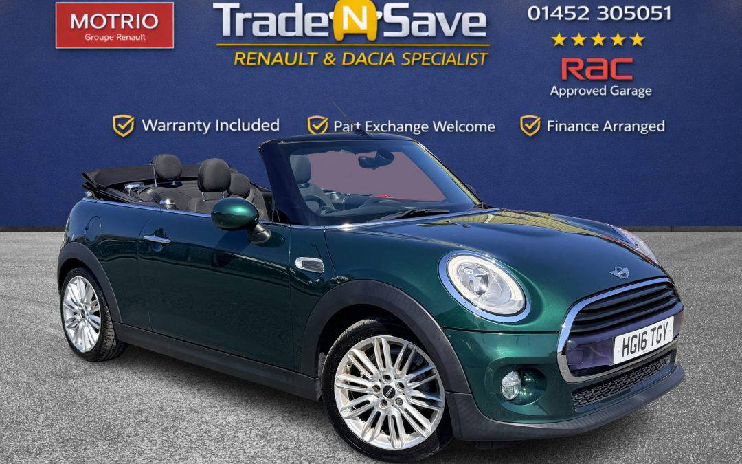 2016 Mini Cooper Convertible 1.5 Petrol